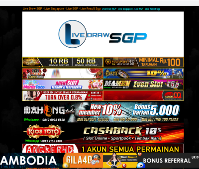 Live Draw Keluaran Sgp Indonesia 2022