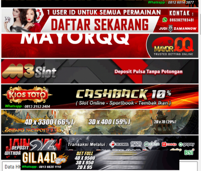 tempat pasang togel online