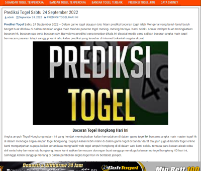 Prediksi Togel Jitu Hari Ini