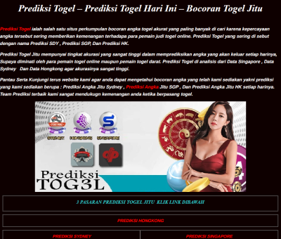 prediksi togel hari ini